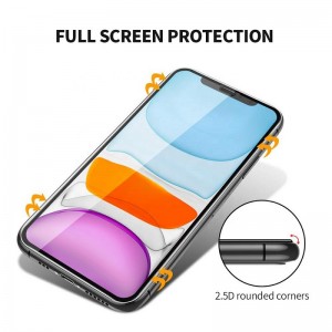 9h 10d premium full curved cover wholesale mobile phone tempered glass screen protector for iphone 12 11 Pro max xs xr x 8 7 plus