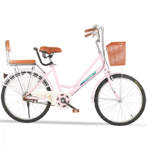 Popular 24'' 26 Inch Bicycle Man And Woman High Carbon City Bike With Basket