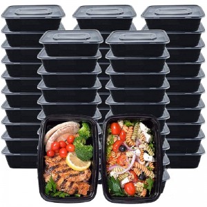 Take Away Food Container Packaging Box Microwave Bento Lunch Box